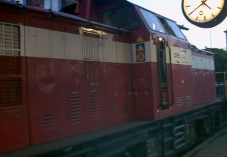203 vor Abfahrt