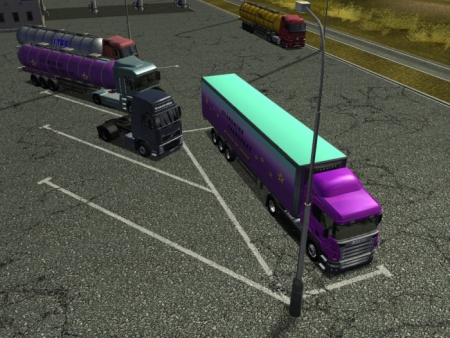 umgeskinnte Trailer -Starshine Transport-